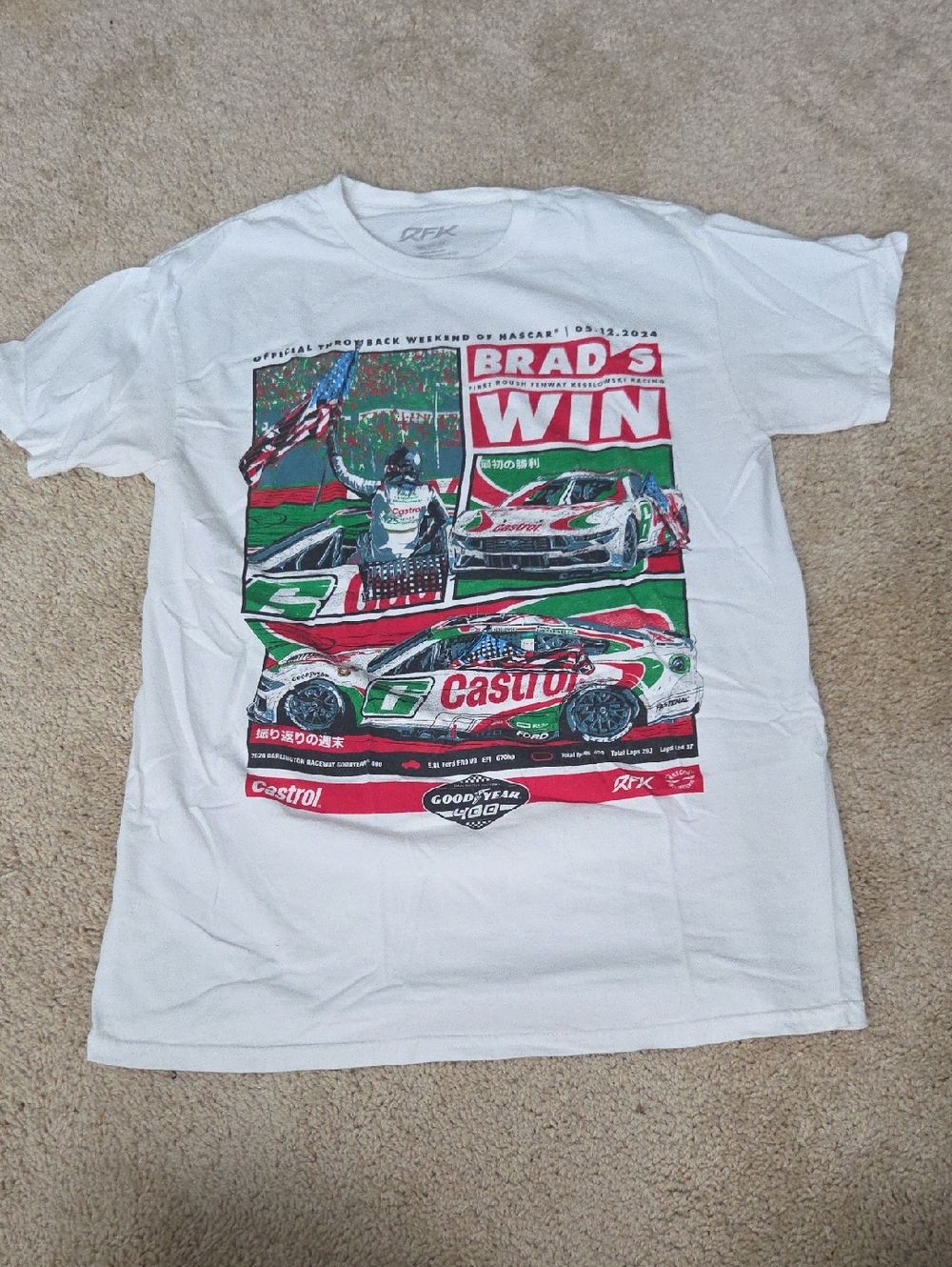 Nascar Brad's Win T-shirt
